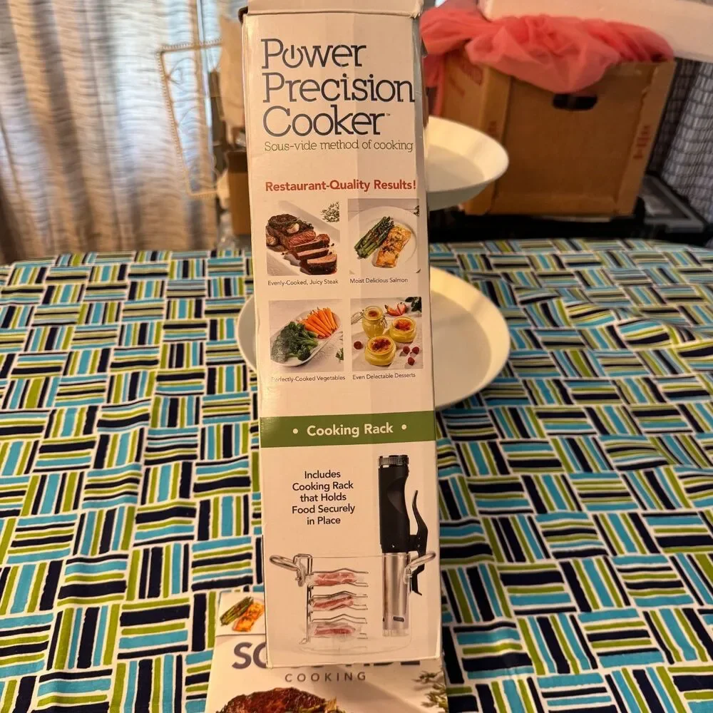 Power Precision Cooker Sous-vide Method Of Cooking Tristar Digital time Temperat